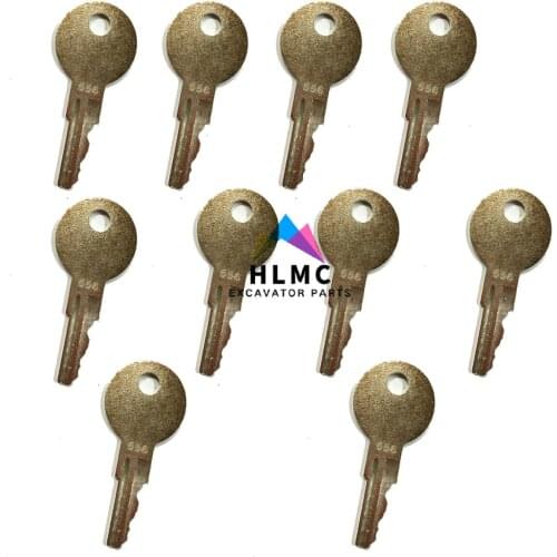 2PCS for Yale Hyster Gradall Forklift Models with NEW 556 Ignition Key