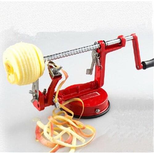 3in1 Steel Fruit Tools Apple Slinky Machine Peeler Fruit Cutter Slicer Kitchenware Apple Peeling Machine Hand-cranked Clipping