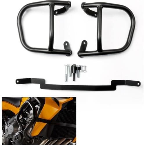 Artudadtech Engine Guard Bumper Anti-Collision Black Crash Bars for Honda CB650F CB 650F 650 F 2014 2015 2016 2017 2018 2019