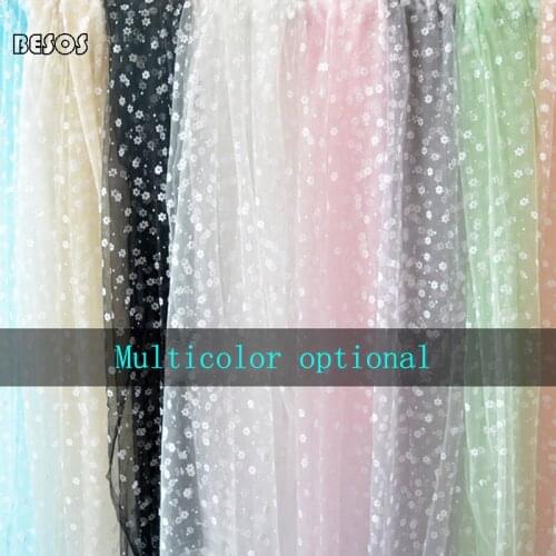 Shiny Crystal Mesh Design Mesh Cloth Sand Net Multicolor Photography Fine Tulle Soft Yarn Thin Background Cloth B0144M
