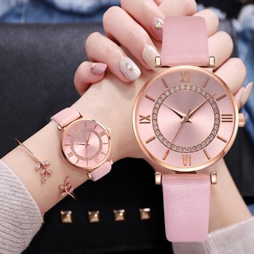 Reloj Watch For Women Fashion Dress Watch Women Sports Vintage Leather Quartz laides Watches Relogio Feminino horloges vrouwen