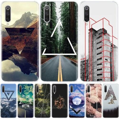 Forest Geometry Wood Nature Phone Case for Xiaomi Redmi Note 10 Pro 10S 9S 9 8T 9 9A 9C Casing 8 7 7A 8A 6A 6 5 S2 K20 K30 4X Co