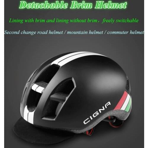 CIGNA city cycling helmet integrated molding process PC+EPS material super light design universal helmet cycling accessories