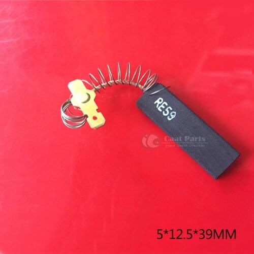 2PCS/LOT, 5*12.5*39mm Motor Carbon Graphite Brushes Wicks Power Electric Tool for LG Siemens Roller/Drum-type Washing Machine