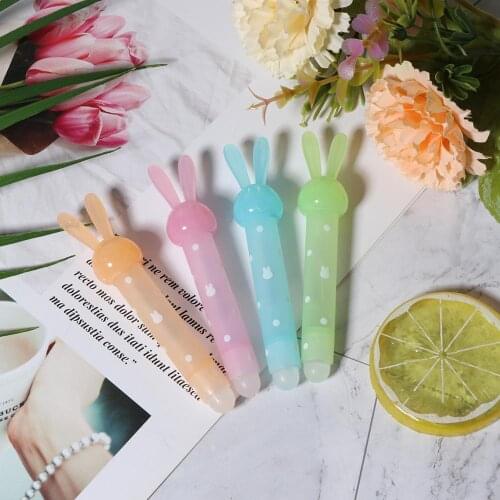 Kawaii Rabbit Eraser For Erasable Pen Cute School Office Supply Stationery Gift