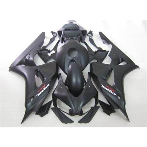 Injection molding hot sale fairing kit for Honda CBR1000RR 06 07 matte black fairings set CBR1000RR 2006 2007 FC13