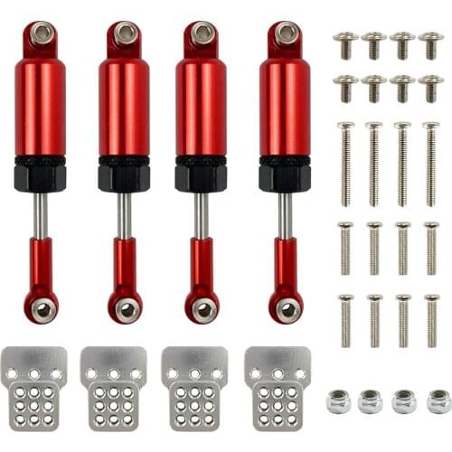 Metal Adjustable Shock Absorber Damper with Extender Seat for WPL C14 C24 C34 C44 B14 B16 B24 1/16 RC Car Parts