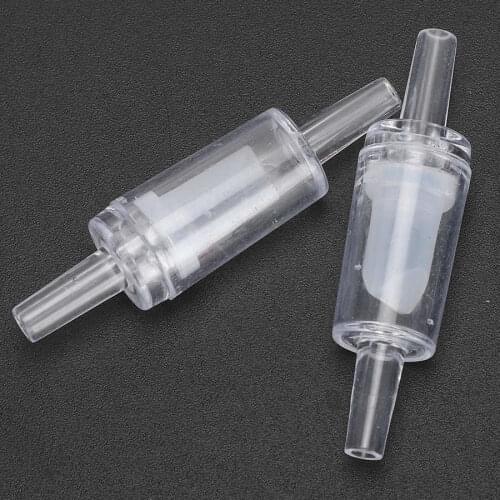 20pcs Aquarium One-Way Water Check Valve Fish Tank Air Pump Accessories Unidirectional Water Check Valve Aquarium Accessories