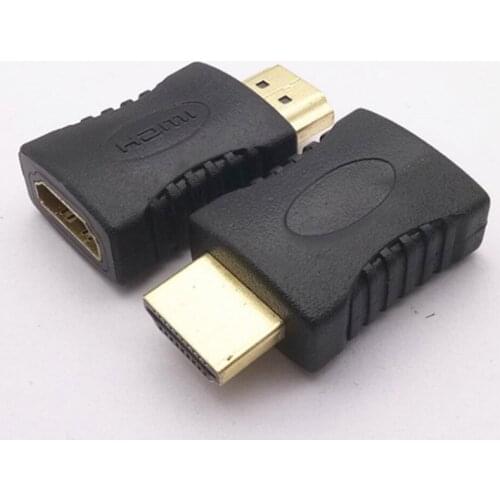 2pcs Gold Plated HDMI Male to Mini HDMI Female Full HDMI Adapter Converter for 1080P HDTV Cable Adaptor Extender