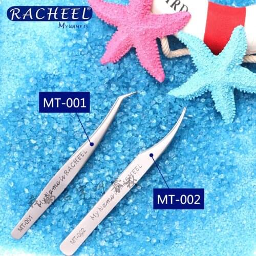 1pcs Stainless Steel Anti-Static Ultra Rigidity Curved Tweezers Dolphin Design Design Tweezer For Eyelash Extension