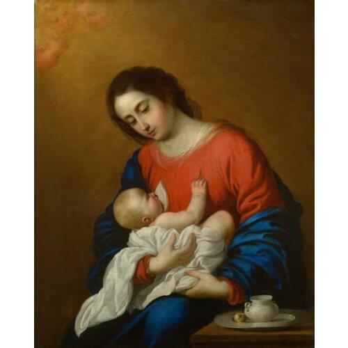 Religious christian figure canvas printings oil painting classic baby painting printed on canvas decoration picture
