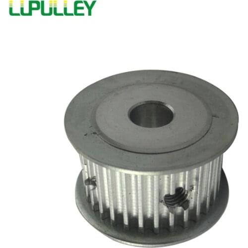 Timing Belt Pulley HTD3M 32T Tooth Bore Diameter 5/6/8/10/12/12.7/14/15mm Belt Width 16mm Timing Pulley Aluminum Alloy