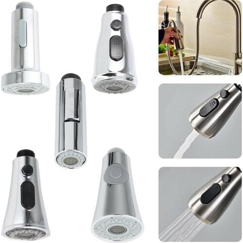 Water Faucet Pull Out Spray Shower Head Swivel Bubbler Mixer Tap Bathroom Spare Replacement Sprinkler Kitchen Tap Accessories