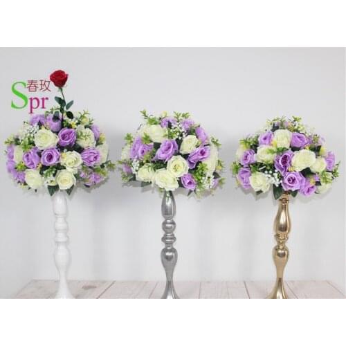 NEW!!Free shipping!10pcs/lot wedding road lead artificial flowers wedding table flowers,table centerpiece flower balls decoratio
