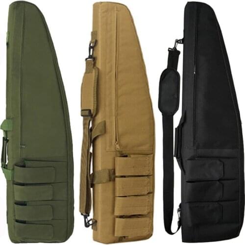 Tactical Rifle Gun Bag Nylon Military Hunting Gun Case Shoulder Strap Airsoft Holster Pouch Outdoor Sport For Camping Fishing