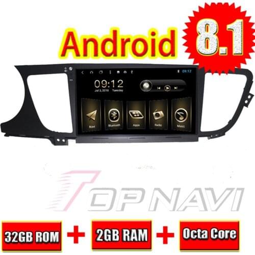 TOPNAVI Octa Core Android 8.1 Car GPS Navigation for Hyundai Mistra 2014 2015 2016 Autoradio Multimedia Audio Stereo NO DVD