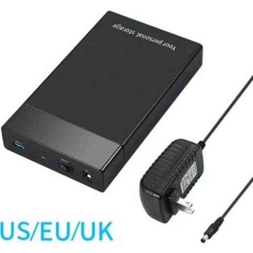USB 3.0 to SATA III 2.5Inch 3.5Inch Hard Drive 6Gbps External Enclosure HD SSD HDD Case For 2.5" 3.5" Laptop Desktop Hard Disk