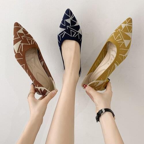 Womens shoes fashion womens square toe thick heel shallow mouth middle heel high heel work shoes new single shoes