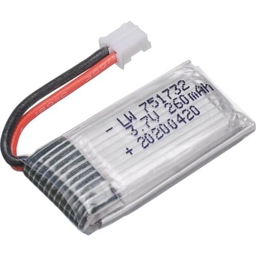 H36 Battery 3.7V 260mAh Lipo Battery For Eachine E010 E011 E012 E013 Furibee F36 RC Drone Quadcopter Spare Parts
