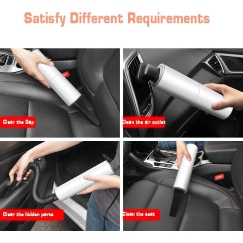 Car Vacuum Cleaner For Auto Interior Cleaning Powerful Suction Wet Dry Mini Handheld Portable Vacuum Cleaner 12V 120W