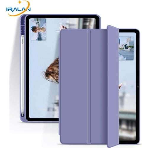 Silicone Case For Huawei Honor V6 10.4 KRJ-W09 Magnetic Stand Protective Tablet Cover Funda For Matepad 10.4 Case BAH3-AL00+film