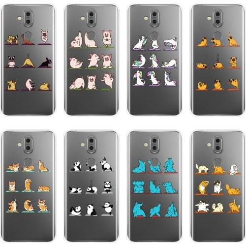 Phone Case For Nokia 7.1 6.1 5.1 3.1 2.1 Plus Yoga Pig Pug Corgi Dog Cat Soft Silicone Back Cover For Nokia 2.1 3.1 5.1 6.1 7.1