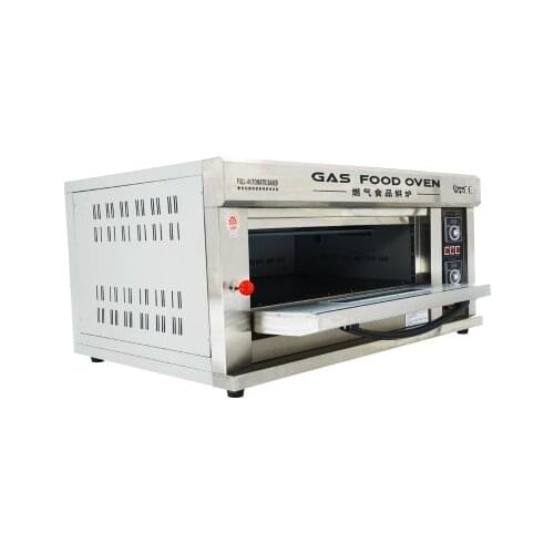 Gas 1-2 baking oven/bakery machine/small baking oven/single deck gas oven
