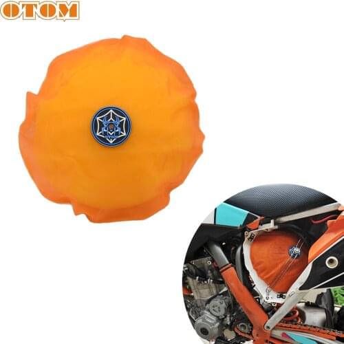 OTOM Motorcycle Air Filter Dustproof Sand Cover Engine Cleaning Protector Skins Guard Universal For KTM HONDA YAMAHA KAWASAKI RM