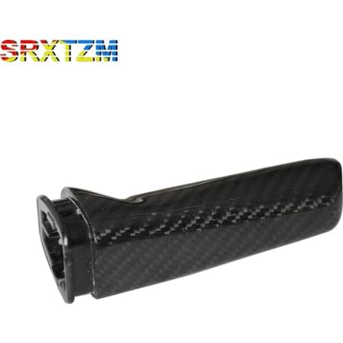 Carbon Fiber Control Gearshift Hand Brake Cover Trim For BMW 1/2series E88 F22 F20 F21 2014-2017 Car Pull Rod Decals