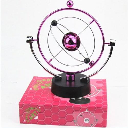 New Desk Toys Electric Wiggler Kinetic Milky Way Orbital Gadget Perpetual Motion Art Decor Gizmos