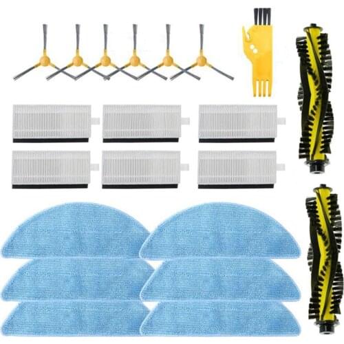 For Neatsvor X500/600 Pro Tesvor X500 Pro T8 M1 Robotic Vacuum Cleaner Accessories Replacement Hepa Filter Main Brush