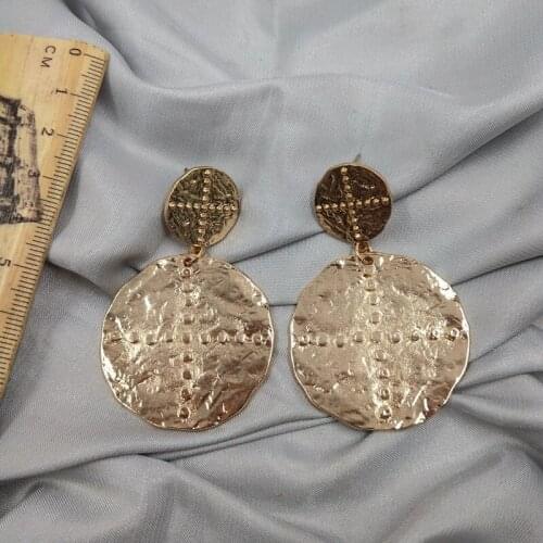 States with Qingdao jewelry earring personality joker runway cross earrings earrings female D85 restoring ancient ways
