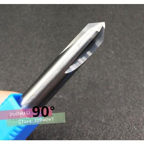 3mm/4mm/5mm/6mm/8mm/10mm/12mm*90 degree Aluminum processing Cemented carbide 90 degree chamfer drill positioning centre bit