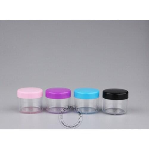 20g PS Cream Jar Bottle Cream Containers Split Charging Jars Cosmtic Packaging Sample Jars 50pcs/lot
