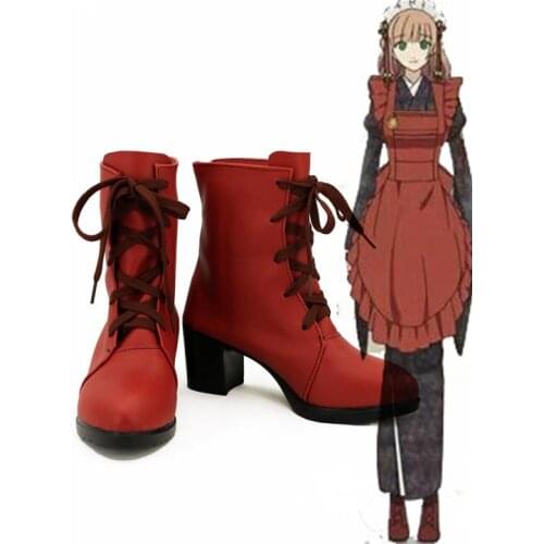 Amnesia Heroine Cosplay Boots Shoes Anime Party Cosplay Show Boots Custom Made for Adult Women Shoes