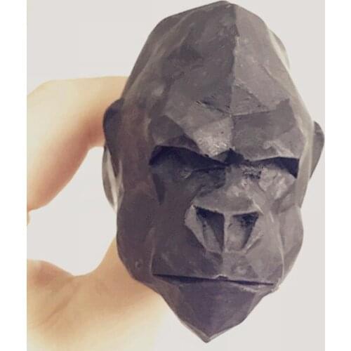 C1105 Chimpanzee Aromatherapy Gypsum Decoration Candle Mold Handmade Soap Mould silicone diys