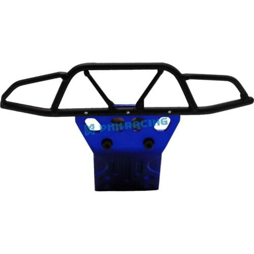 CNC Aluminium Alloy Welding Front Bumper with Guard Board for RUSTLER VXL