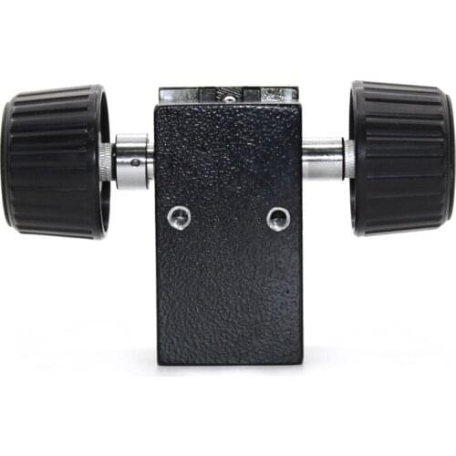 Horizontal Video Microscope Focusing Lifting Bracket Manual Rotation Horizontal Front and Rear Slide Metal Focusing