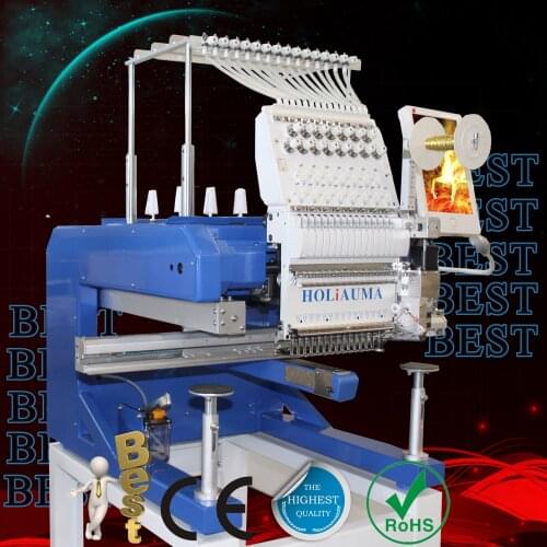HOLiAUMA largest 450*650mm area 1 Single head 15 colors dahao A15 industrial embroidery machine hot sale around the world
