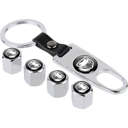 Tire Valve Caps For Dodge Viper RAM Journey Caravan Charger Dakota Durango RAM 1500 Nitro Car Styling Vehicle Wheel Dust Cover