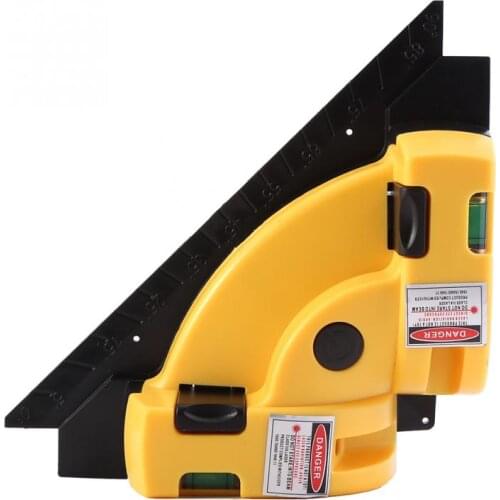 90 Degree Laser Level Right Angle Vertical Horizontal Laser Line Projection Level Alignment Layout Tool Construction tools