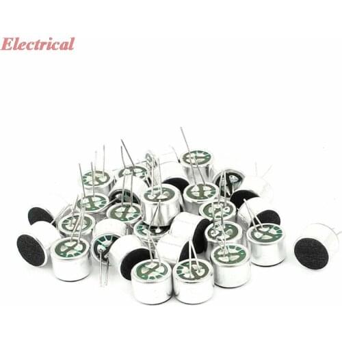 10mm x 7mm Through Hole Mini Electret Microphone Condenser Pickup