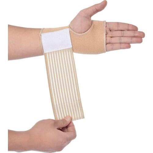 New 1Pc Adjustable Wristband Elastic Wrist Wraps Bandages Basketball Boxing Weightlifting Powerlifting Breathable Wrist Supports