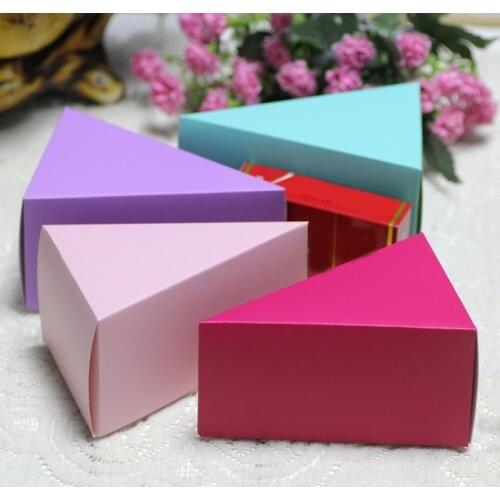 Festival supplies candy box bag chocolate paper gift package for Birthday Wedding Party Decor DIY baby shower cake large Wh