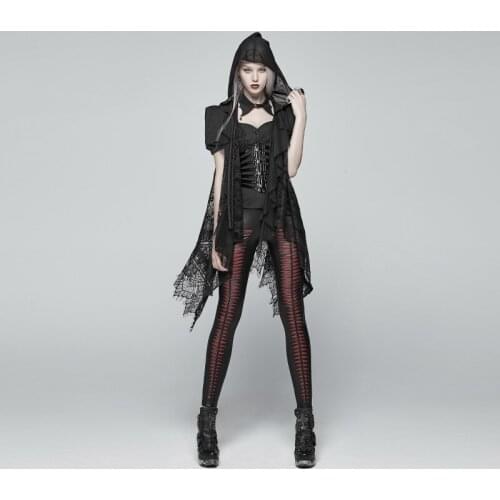 PUNK RAVE Women's Short Vests