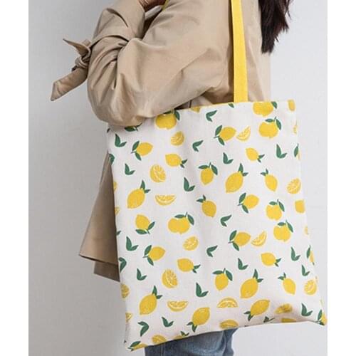 1PC Foldable Shopping Storage Bag Bags for Groceries Recyclable Double-sided Dual-use 4 Colors Tote Washable Handbags for Travel