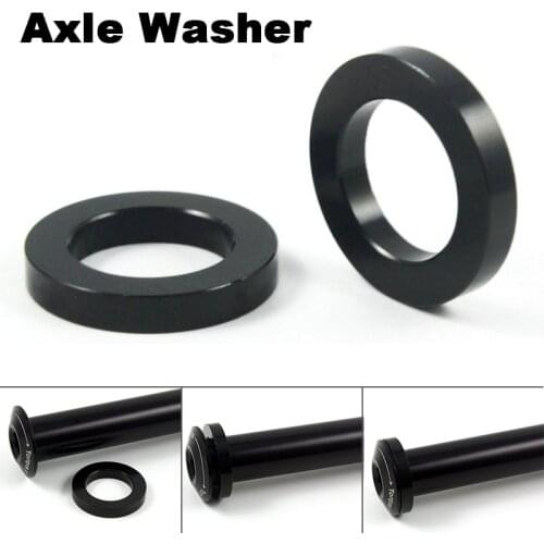Bicycle Thru Axle Washer M12x3mm Axle Washers M12 Flat Washer Hubs Tube Shaft Skewers Washers Bicycle Accessories