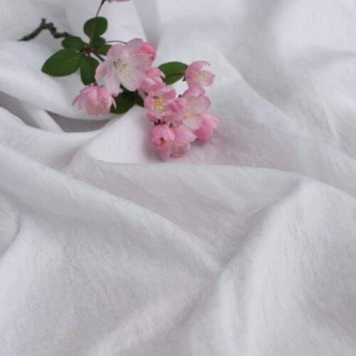 High end Tencel fabric Pure color jacquard tissu dress elegant DIY Robe material