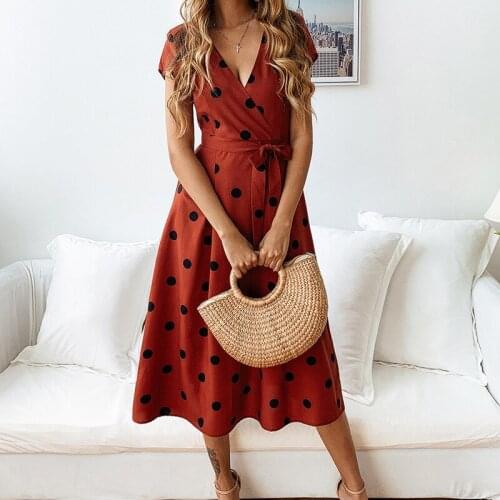 ZeeWes Summer Polka Dot Dresses