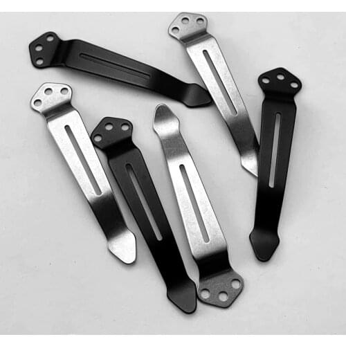1piece Tc4 Titanium Alloy Butter 551 Back pocket Knife clip Zt FOR ZT0620 0630 EM Knife